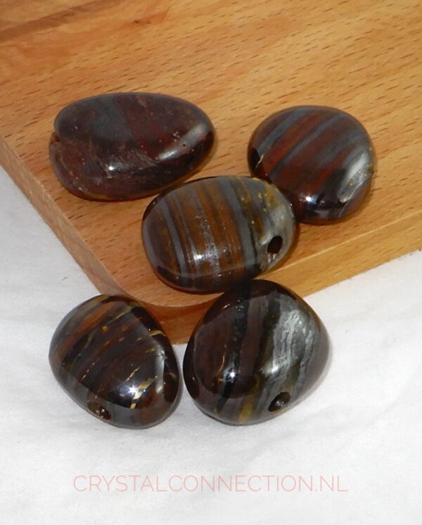 Tijgerijzer doorboorde hanger