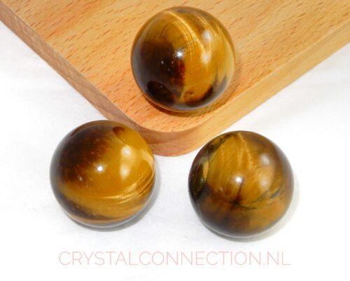 tijgeroog-bol-2cm Tijgeroog bol