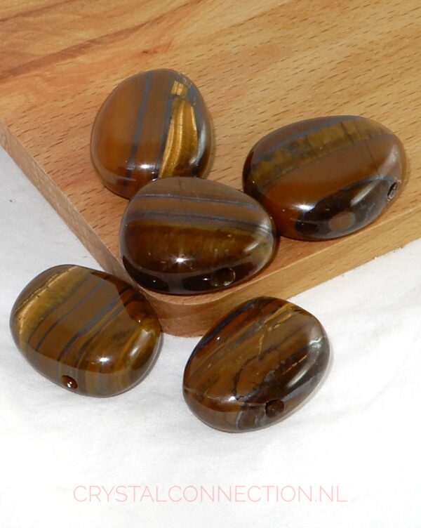 Tijgeroog doorboorde hanger