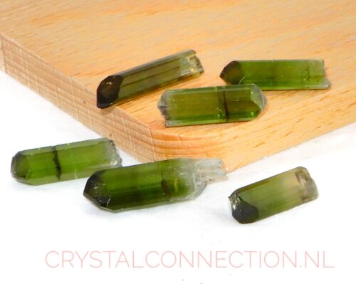 Toermalijn groen staafje helder
