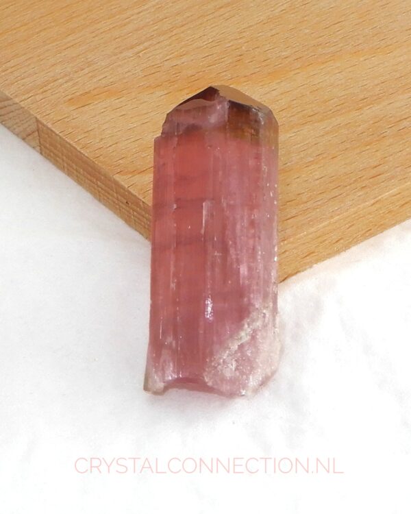 Toermalijn roze uniek exemplaar