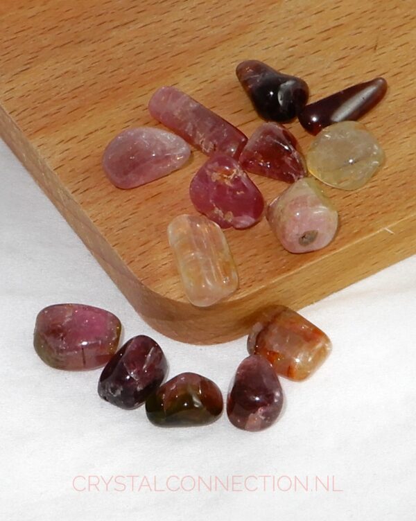 Toermalijn trommelsteen