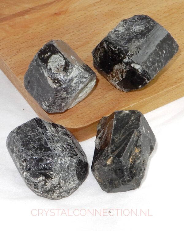 Toermalijn zwart dubbeleinder