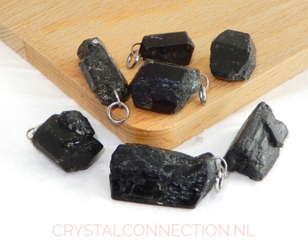 Toermalijn hanger zwart