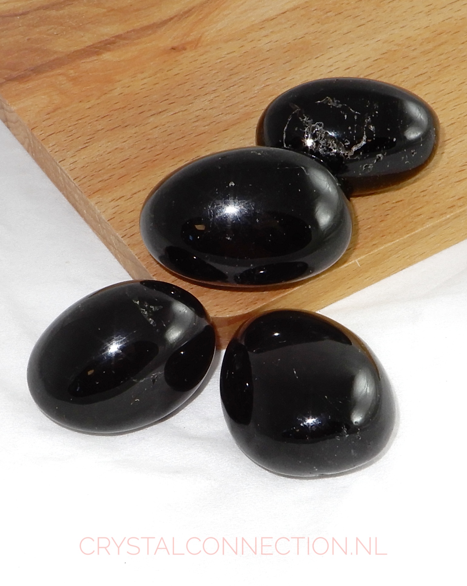 Toermalijn zwart trommelsteen