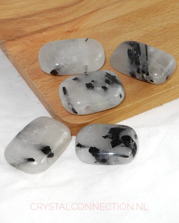 Toermalijnkwarts doorboorde hanger