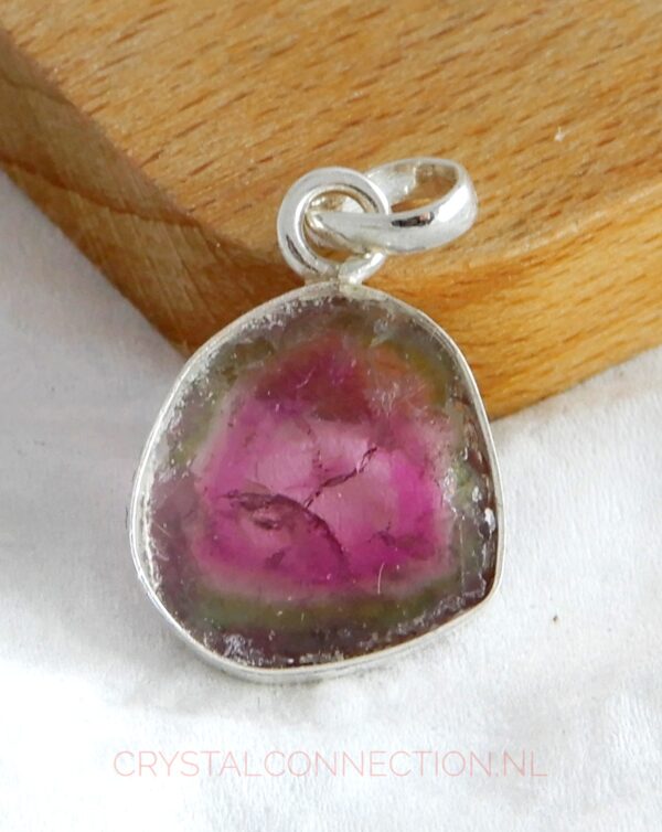 Toermalijn watermeloen hanger