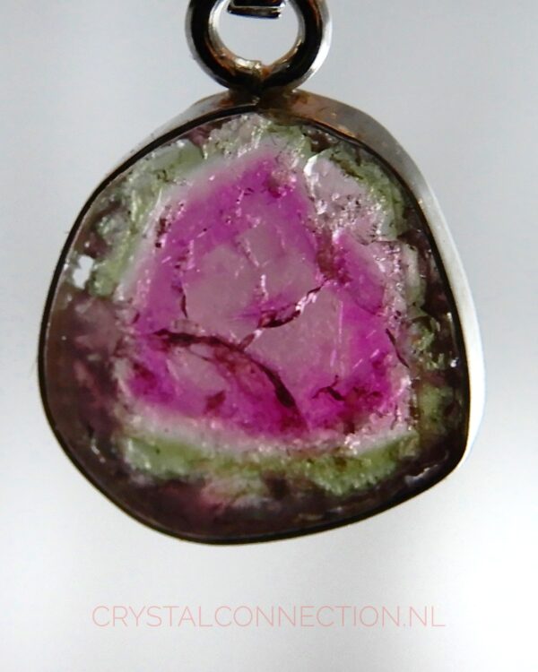 Toermalijn watermeloen hanger