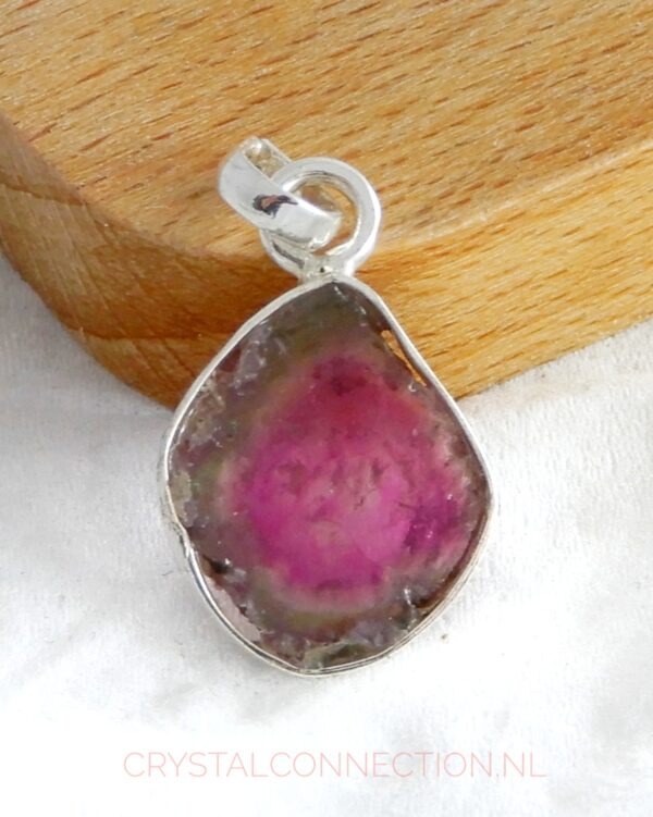 Toermalijn watermeloen hanger