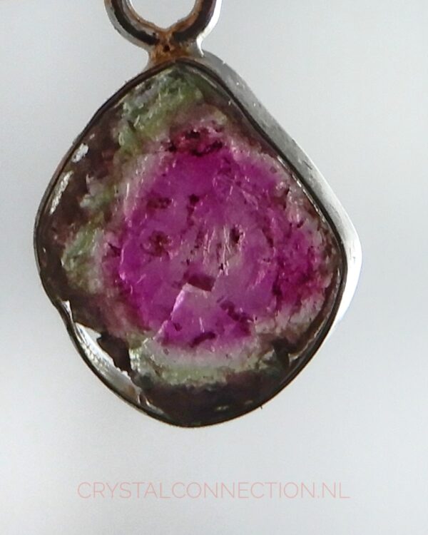 Toermalijn watermeloen hanger
