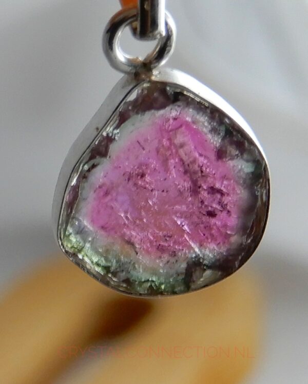 Toermalijn watermeloen hanger