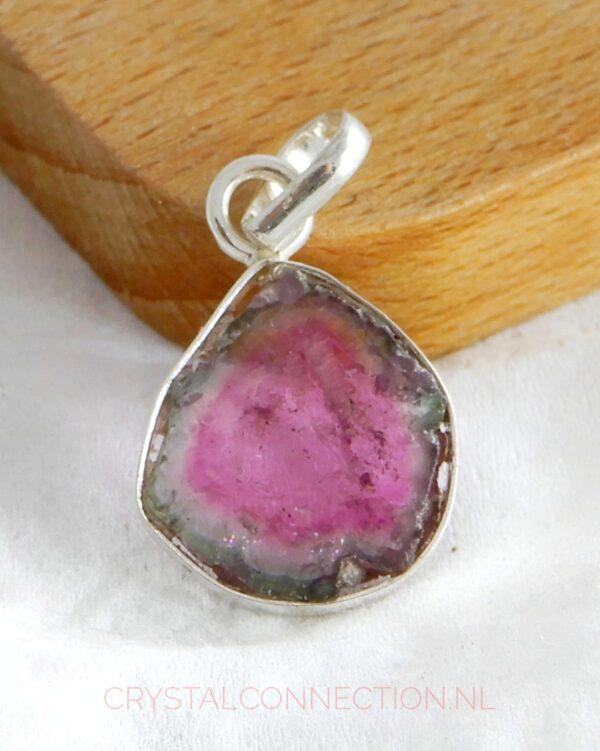 Toermalijn watermeloen hanger