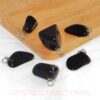zilver-goud-obsidiaan-hanger-middel Obsidiaan goud-zilver-zwart hanger