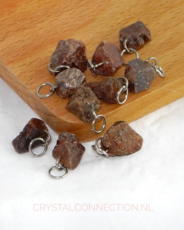 Zilver in dolomiet hanger