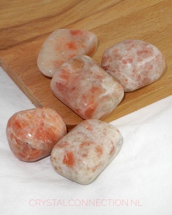 Zonnesteen trommelsteen