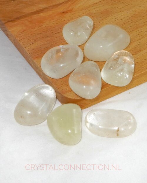 Zwavelkwarts trommelsteen