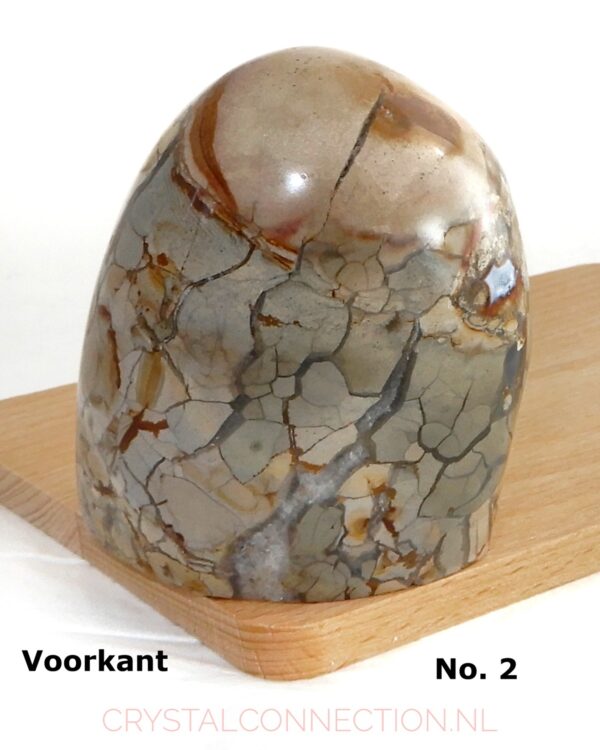 Jaspis breccie vrije vorm