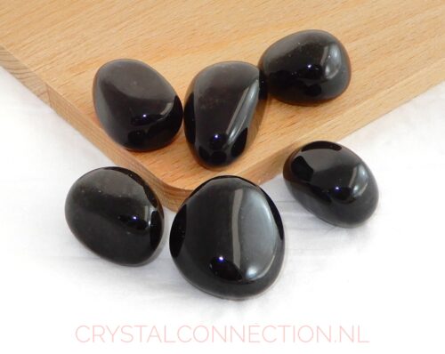 obsidiaan-zilver-trommelsteen-10-20g Obsidiaan zilver trommelsteen