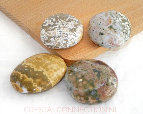 Oceaan jaspis schijfsteen