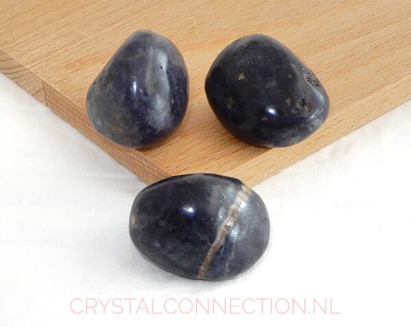 Saffier trommelsteen