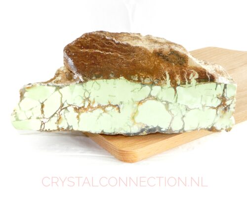 Chrysopraas citroen ruw