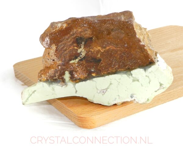 Chrysopraas citroen ruw